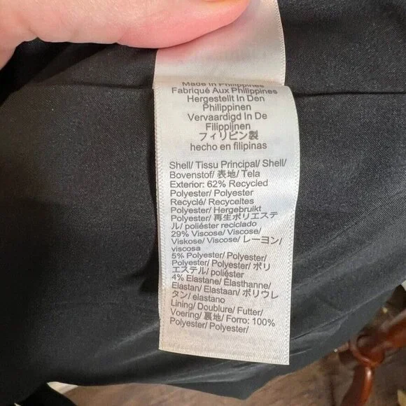 J.Crew $198 Womens One Button Blazer in Black Size 24 BO597 - Picture 7 of 8